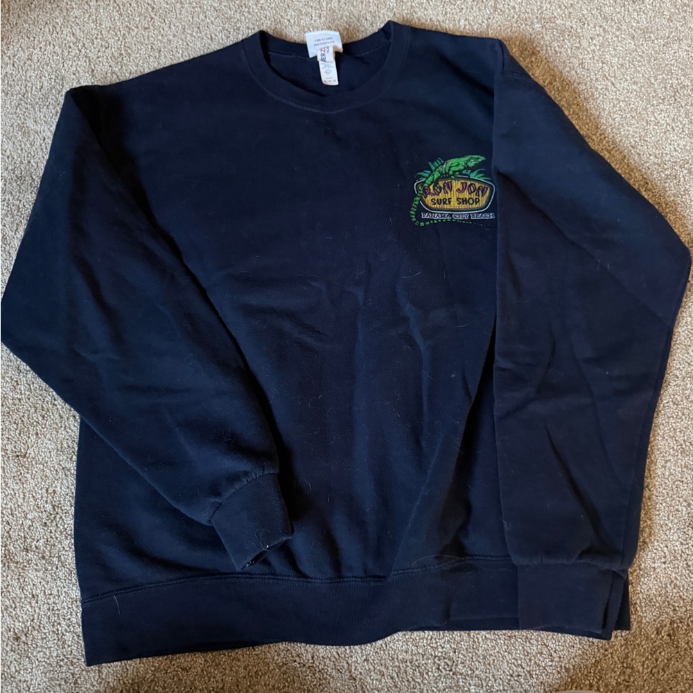 Ron Jon Black Crewneck Sweater